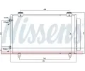 NISSENS Kondenztor klimatizace NIS 940299, 940299