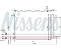 NISSENS Kondenztor klimatizace NIS 940319, 940319