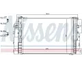 NISSENS Kondenztor klimatizace NIS 940322, 940322