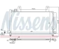 NISSENS Kondenzátor klimatizace NIS 940328, 940328