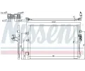 NISSENS Kondenztor klimatizace NIS 940342, 940342