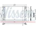 NISSENS Kondenztor klimatizace NIS 940348, 940348