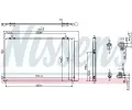NISSENS Kondenztor klimatizace NIS 940349, 940349