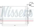 NISSENS Kondenztor klimatizace NIS 940353, 940353