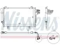 NISSENS Kondenztor klimatizace NIS 940387, 940387