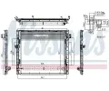 NISSENS Kondenztor klimatizace NIS 940394, 940394