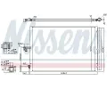 NISSENS Kondenztor klimatizace NIS 940412, 940412