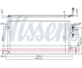 NISSENS Kondenztor klimatizace NIS 940457, 940457