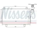 NISSENS Kondenzátor klimatizace NIS 940471, 940471