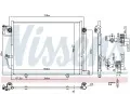 NISSENS Kondenztor klimatizace NIS 940473, 940473