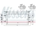 NISSENS Kondenztor klimatizace NIS 940509, 940509