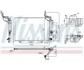 NISSENS Kondenzátor klimatizace NIS 940526, 940526