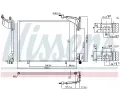 NISSENS Kondenztor klimatizace NIS 940528, 940528