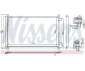 NISSENS Kondenztor klimatizace NIS 940548, 940548