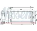 NISSENS Kondenztor klimatizace NIS 940557, 940557