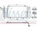 NISSENS Kondenztor klimatizace NIS 940575, 940575