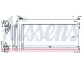 NISSENS Kondenztor klimatizace NIS 940596, 940596