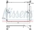 NISSENS Kondenztor klimatizace NIS 940623, 940623