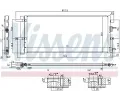 NISSENS Kondenztor klimatizace NIS 940626, 940626