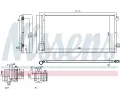 NISSENS Kondenztor klimatizace NIS 940678, 940678