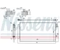 NISSENS Kondenztor klimatizace NIS 940692, 940692