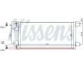 NISSENS Kondenztor klimatizace NIS 940701, 940701
