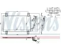 NISSENS Kondenztor klimatizace NIS 940725, 940725
