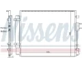 NISSENS Kondenzátor klimatizace NIS 940727, 940727