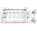 NISSENS Kondenzátor klimatizace ** FIRST FIT ** NIS 940743, 940743