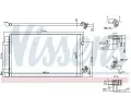 NISSENS Kondenztor klimatizace NIS 940750, 940750