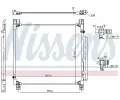NISSENS Kondenztor klimatizace ** FIRST FIT ** NIS 940799, 940799