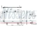 NISSENS Kondenzátor klimatizace ** FIRST FIT ** NIS 940810, 940810