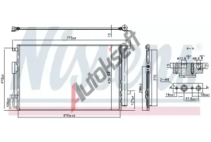 NISSENS Kondenzátor klimatizace ** FIRST FIT ** NIS 940863, 940863 NISSENS Kondenzátor klimatizace ** FIRST FIT ** NIS 940863, 940863