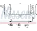 Kondenztor klimatizace NISSENS ‐ NIS 940978