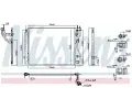 NISSENS Kondenztor klimatizace NIS 941003, 941003