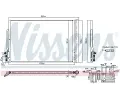 NISSENS Kondenztor klimatizace ** FIRST FIT ** NIS 941088, 941088
