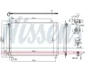 NISSENS Kondenztor klimatizace NIS 941106, 941106