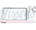 NISSENS Kondenztor klimatizace NIS 941131, 941131