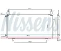 NISSENS Kondenzátor klimatizace NIS 941169, 941169