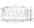 NISSENS Kondenztor klimatizace NIS 941180, 941180