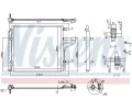 NISSENS Kondenzátor klimatizace ** FIRST FIT ** NIS 941186, 941186