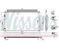 NISSENS Kondenztor klimatizace ** FIRST FIT ** NIS 941188, 941188