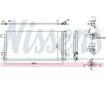 NISSENS Kondenztor klimatizace ** FIRST FIT ** NIS 941193, 941193