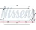 NISSENS Kondenztor klimatizace NIS 941219, 941219