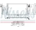 NISSENS Kondenztor klimatizace ** FIRST FIT ** NIS 941286, 941286