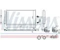 Kondenztor klimatizace NISSENS ‐ NIS 941291