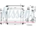 NISSENS Kondenztor klimatizace ** FIRST FIT ** NIS 941295, 941295