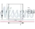 Kondenztor klimatizace NISSENS ‐ NIS 941308
