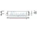 NISSENS Kondenz�tor klimatizace ** FIRST FIT ** NIS 941309, 941309