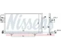 NISSENS Kondenztor - klimatizace NIS 94209, 94209
